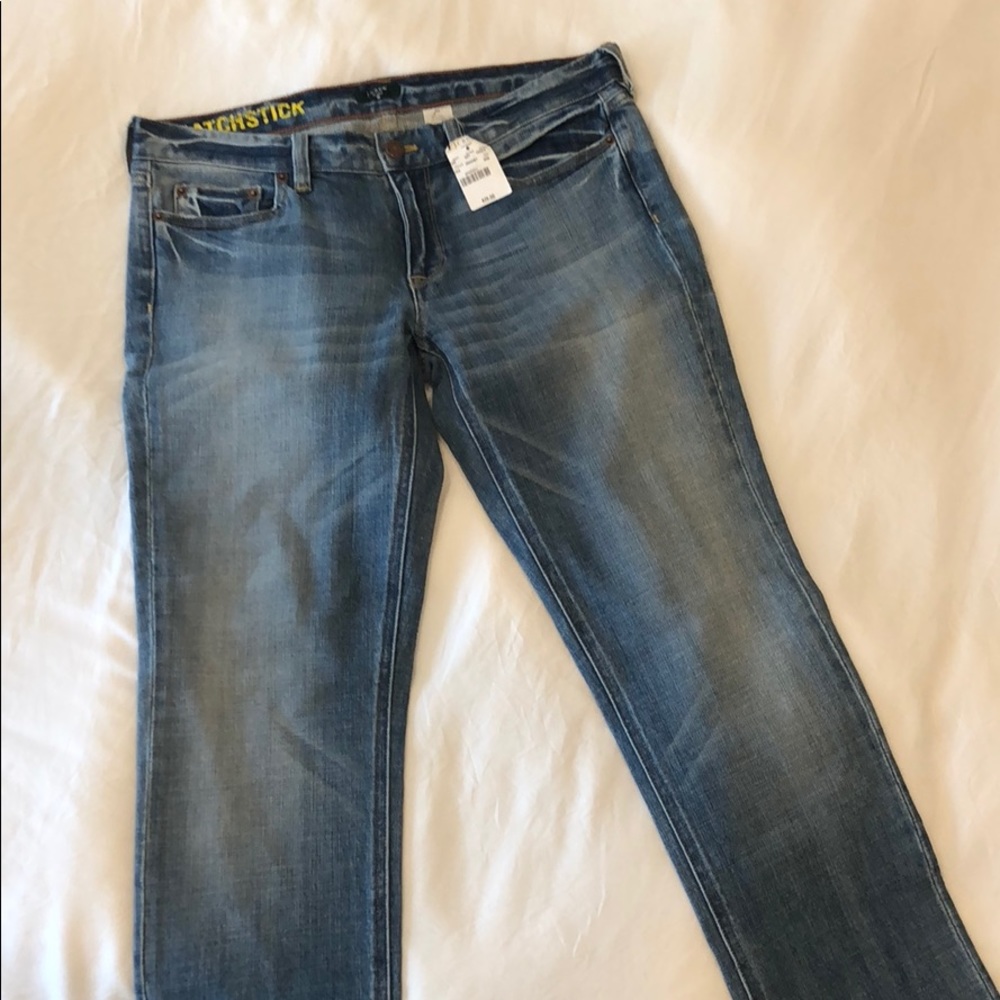 NWT! JCrew Factory Matchstick Jeans